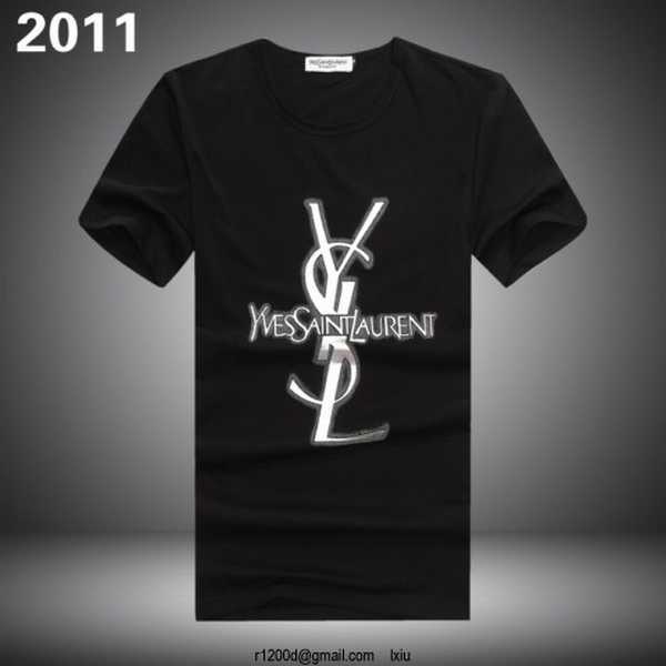 tee shirt yves saint laurent homme