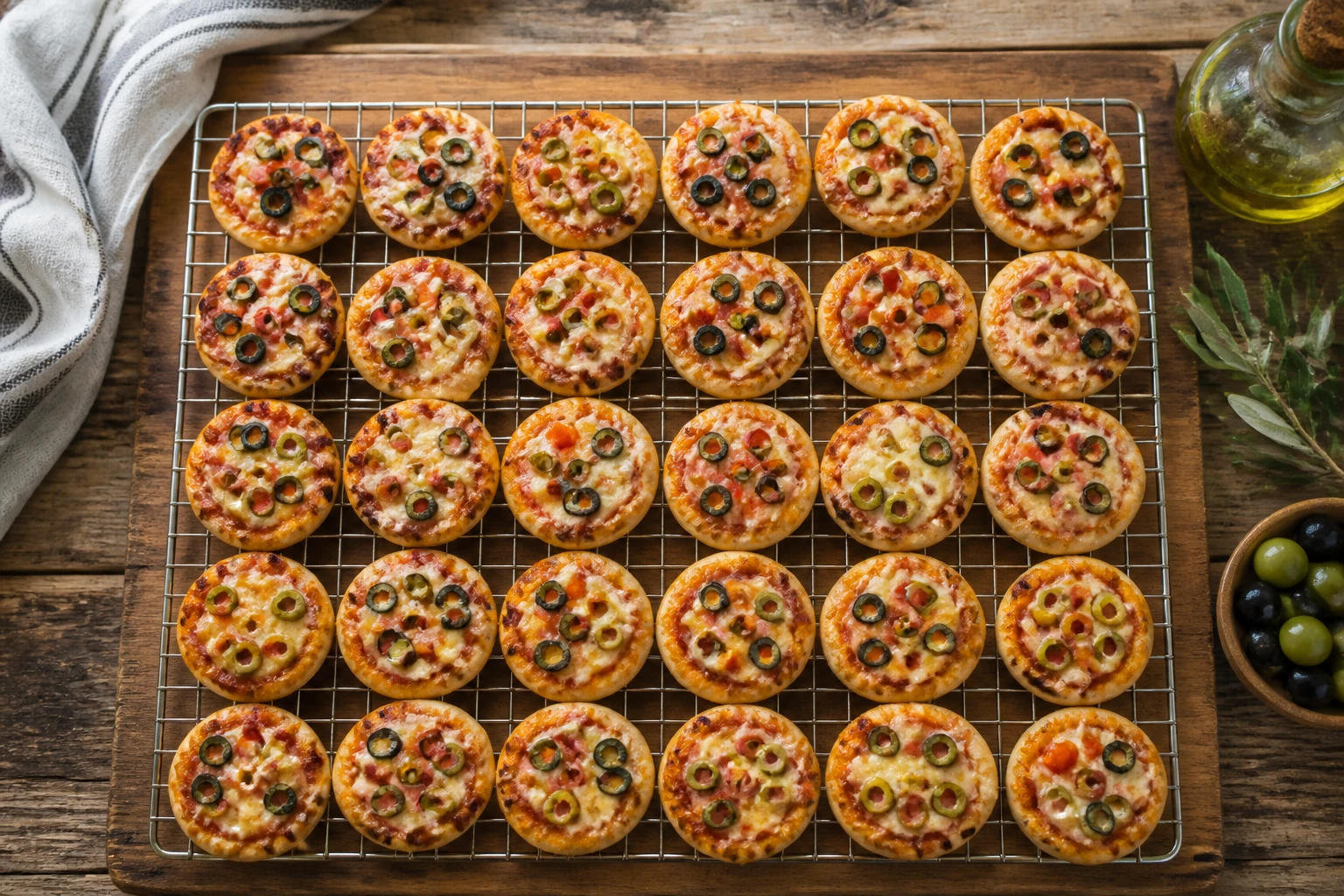 Mini pizzas apéro à congeler : méthode, garnitures et erreurs à éviter