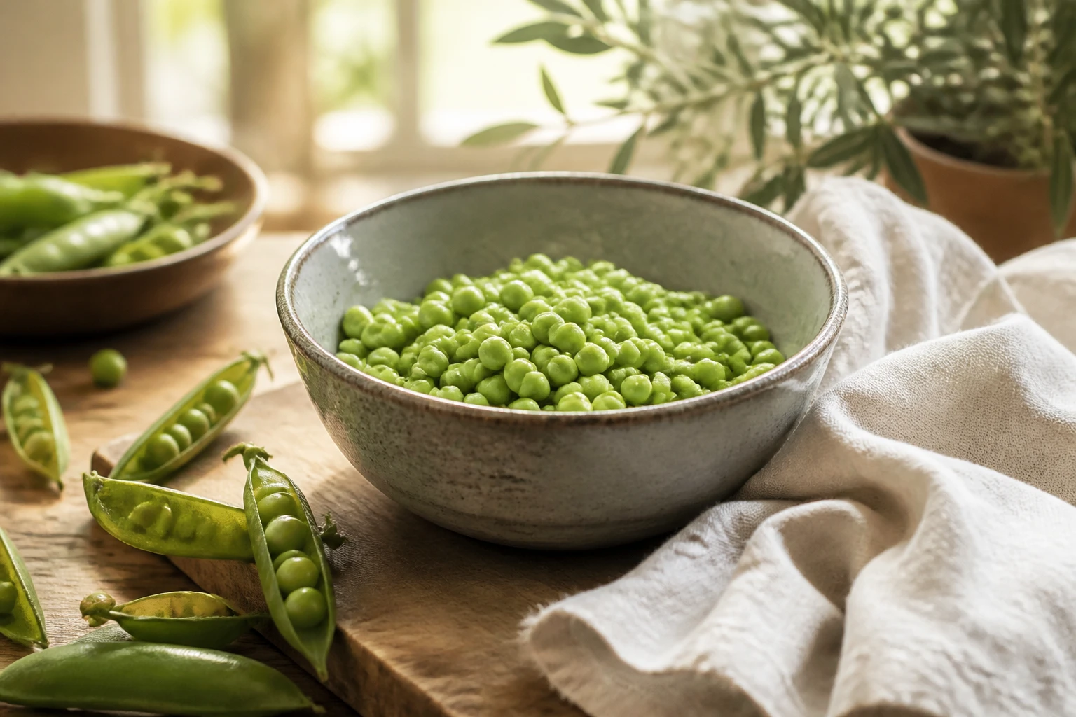 Congeler des petits pois frais sans blanchir : vrai bilan