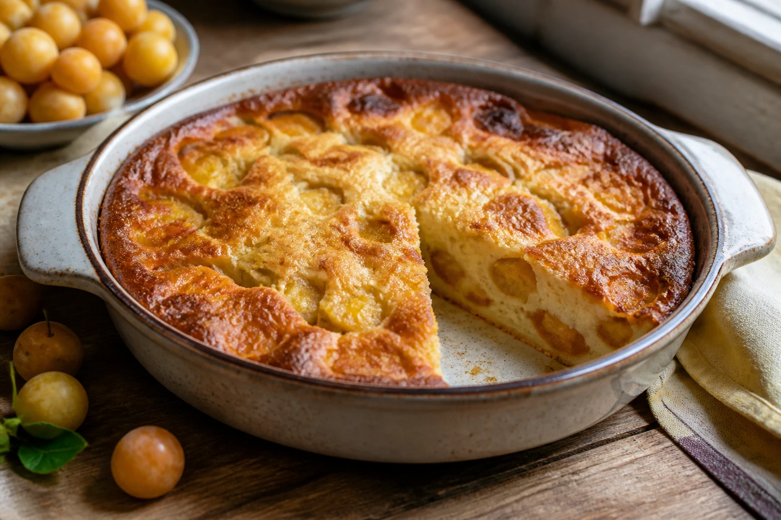 Le clafoutis mirabelle de ma grand-mère, la vraie recette