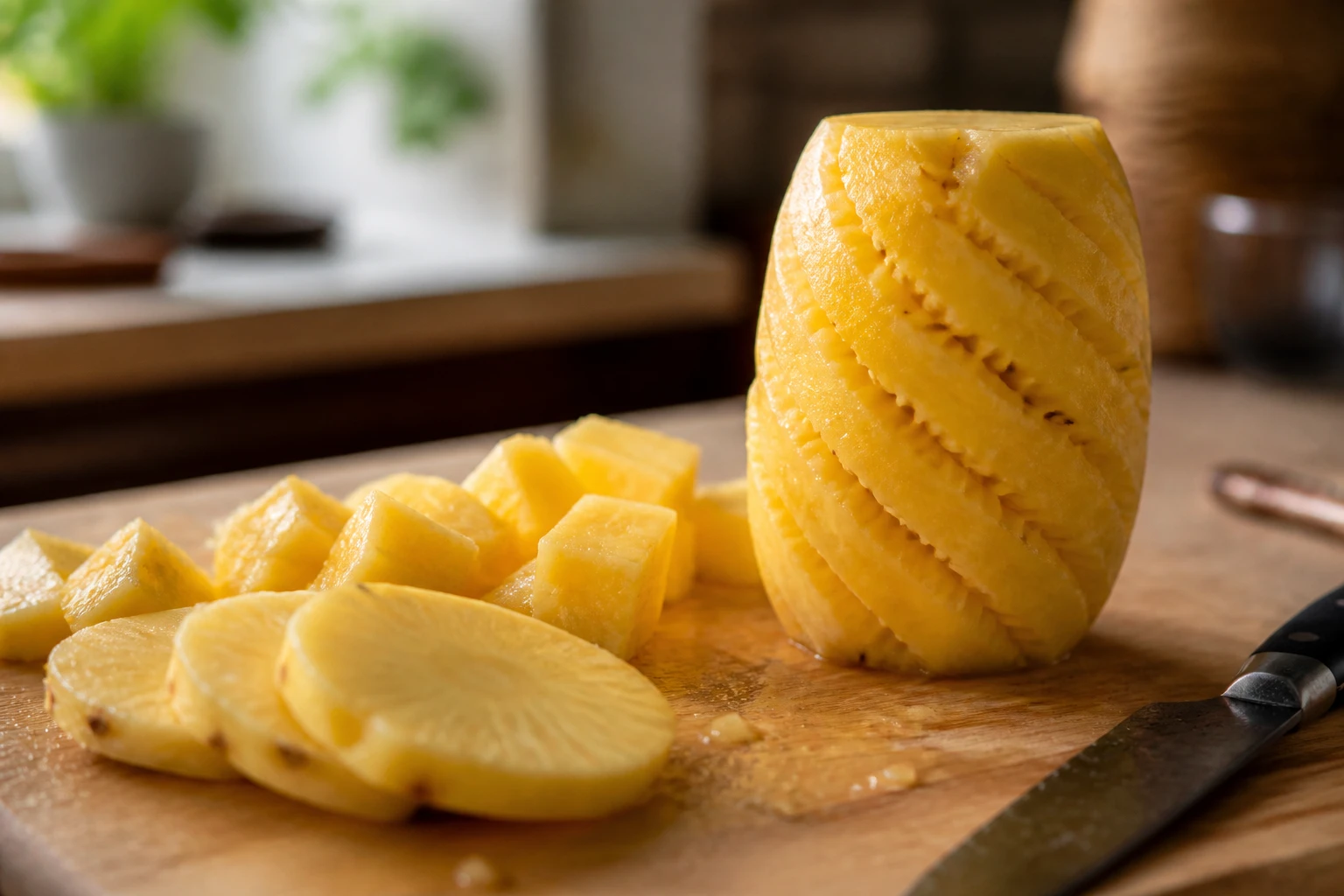 Comment couper un ananas : la méthode simple et sans gâchis